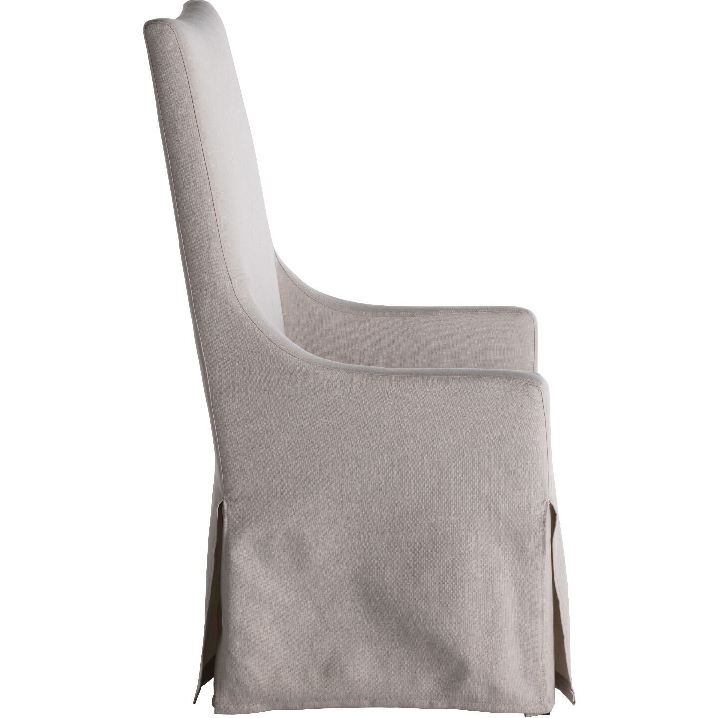 Kayla Ivory Beige / Painted Black Dining Chair