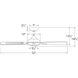Mykonos 3 52 inch Oil Rubbed Bronze and Barn Wood with Barn Wood Blades Downrod Ceiling Fan in 2700K, Oil Rubbed Bronze Barn Wood