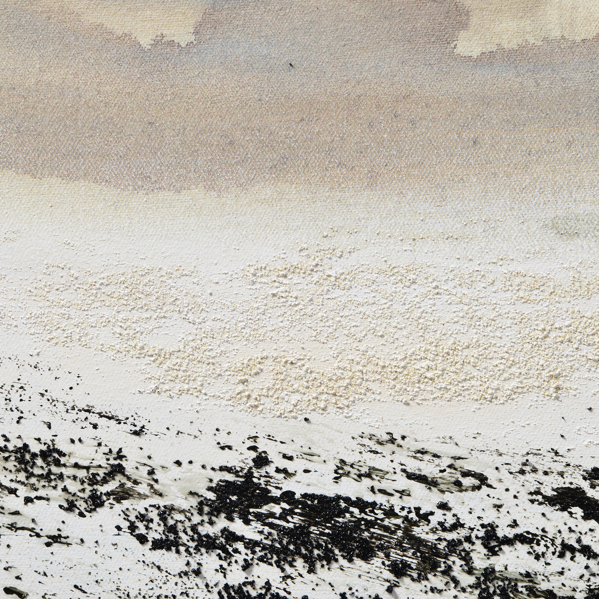 Valhalla Black Sand Gel Canvas Art