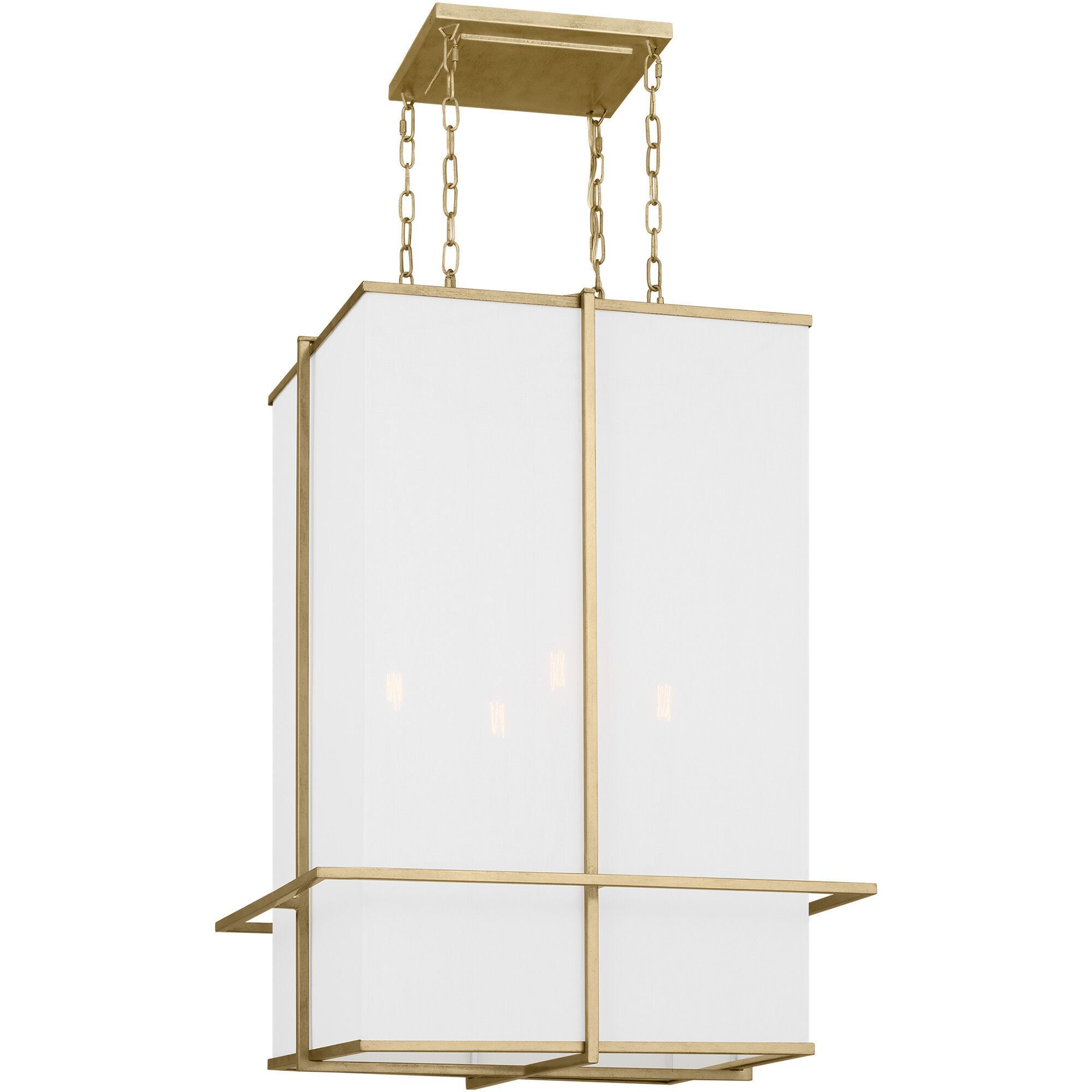 Thom Filicia Dresden Lantern Pendant Ceiling Light in Coastal Gild