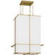 Thom Filicia Dresden 4 Light 23.25 inch Coastal Gild Lantern Pendant Ceiling Light