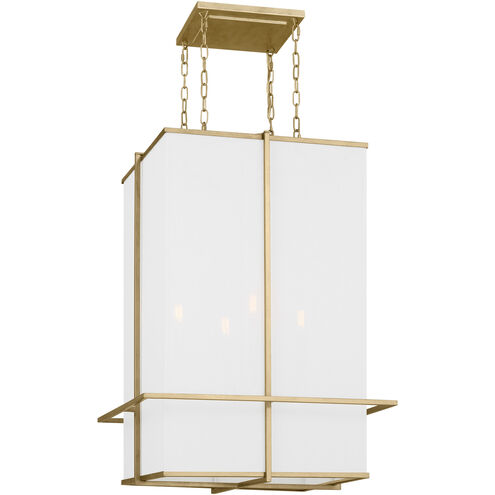 Thom Filicia Dresden 4 Light 23.25 inch Coastal Gild Lantern Pendant Ceiling Light