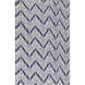 Front Porch 132 X 96 inch Violet, Khaki Rug
