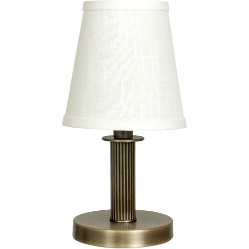 Bryson 12 inch 60.00 watt Antique Brass Mini Accent Lamp Portable Light