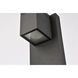 Raine 11 inch Black Outdoor Wall Light