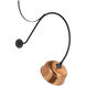 Thomas O'Brien Academy Barn Light LED 43 inch Matte Black Anchored Larrabee Barn Light in 12.5" Soft Copper Rockhouse Shade