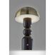 Connie 10.75 inch 2.00 watt Black and Antique Brass Cordless Table Lamp Portable Light