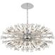 Vera 38 Light 25 inch Chrome Pendant Ceiling Light