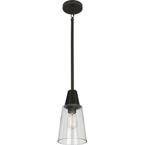 Wheatley 1 Light 15 inch Deep Patina Bronze Pendant Ceiling Light in Clear Glass