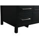 Irene 54 X 22 X 34 inch Black Vanity Sink Set
