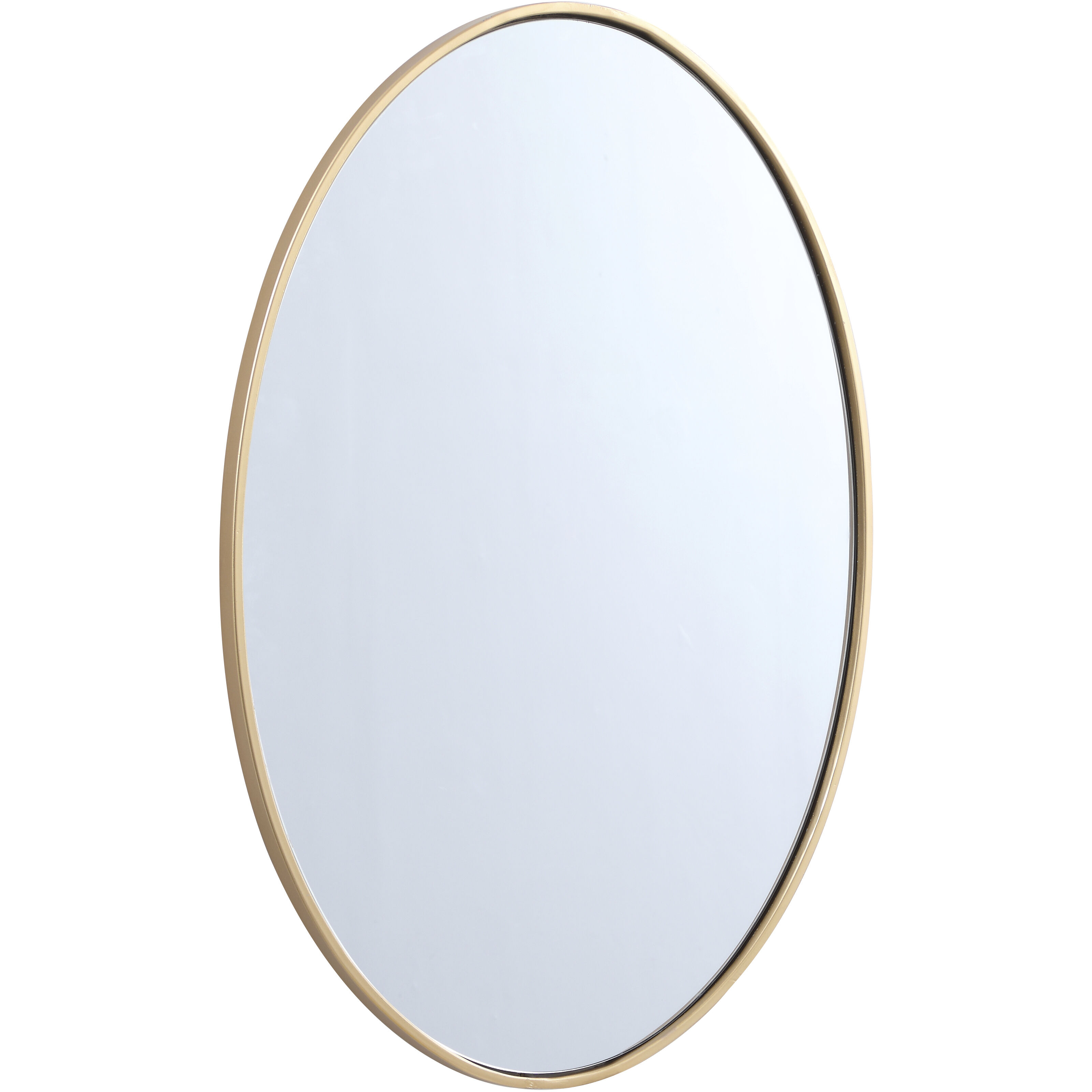 Eternity 34 X 24 inch Brass Wall Mirror
