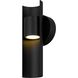 Hugo LED 11.5 inch Sand Black Wall Sconce
