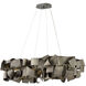 Delfina LED 40 inch Metallic Matte Bronze Chandelier Ceiling Light