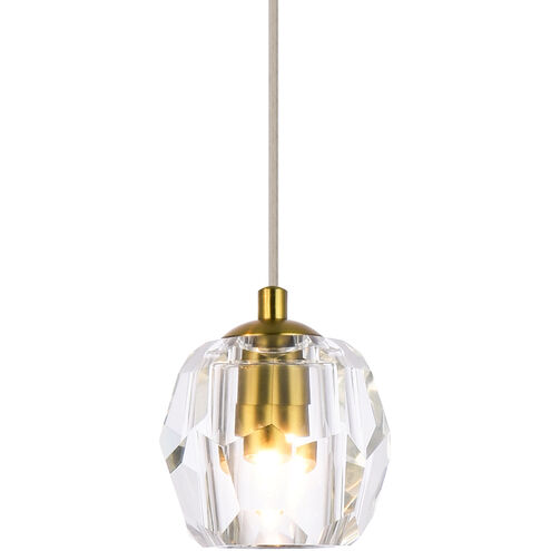 Eren 1 Light 6 inch Gold Pendant Ceiling Light