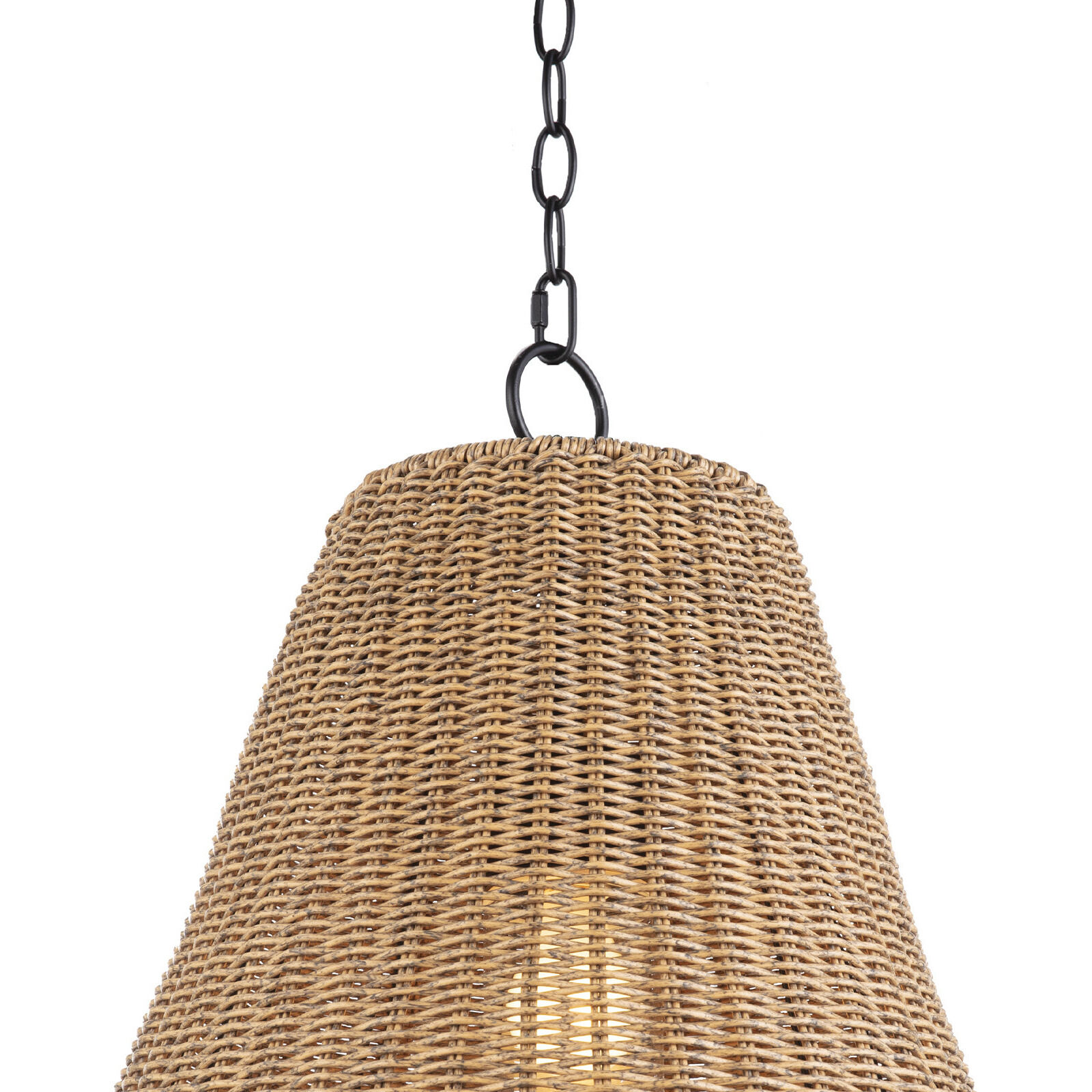 Summer 1 Light 20 inch Natural Outdoor Pendant, Large
