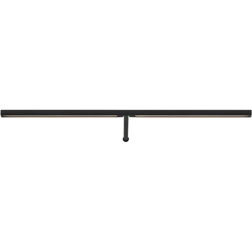 Sean Lavin Modern 13.5 watt Nightshade Black Picture Light Wall Light, Integrated LED