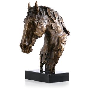 Horse Bust 25 X 20.5 inch Sculpture