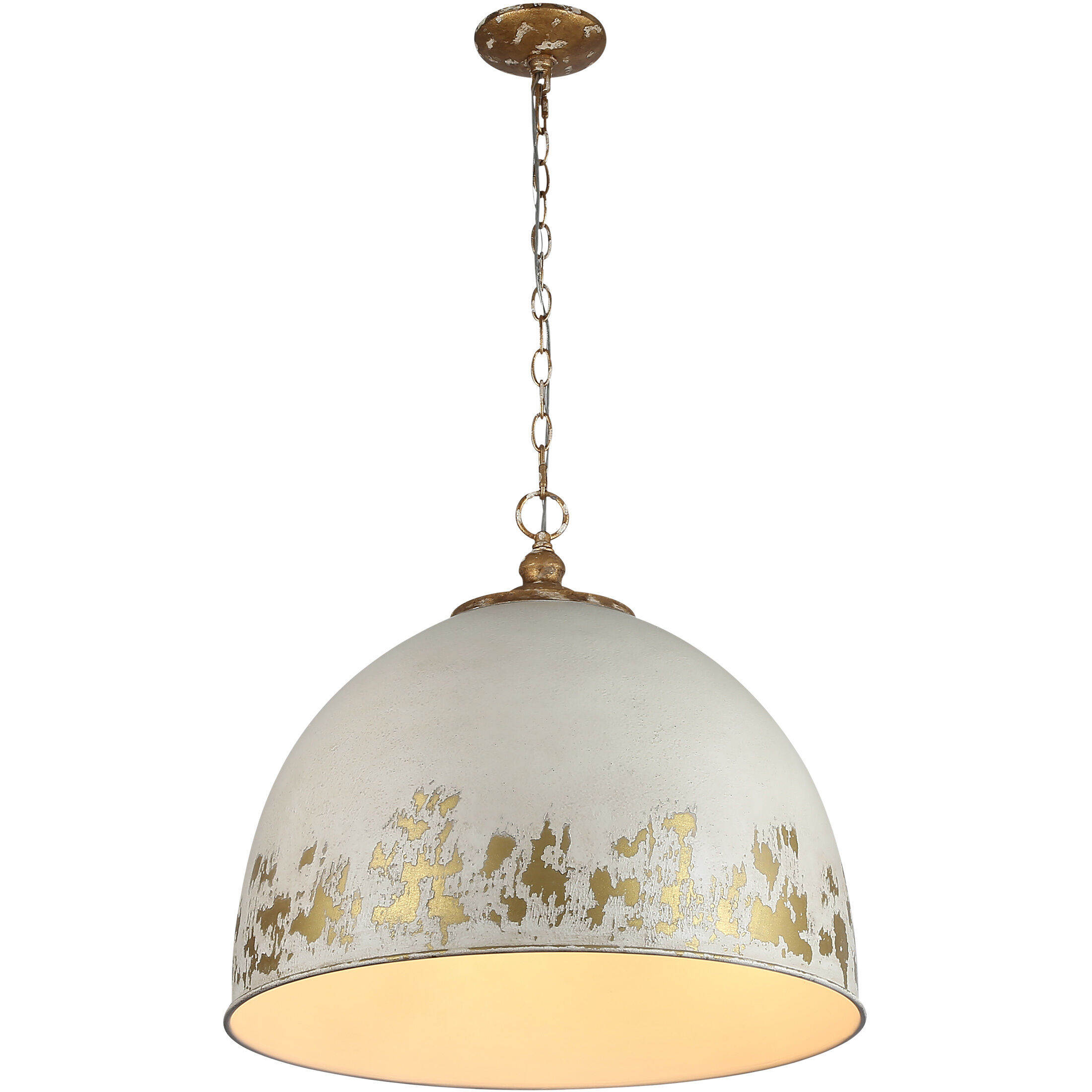 Alison Pendant Ceiling Light in Antique Ivory
