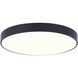 Madison LED 6.1 inch Black Flush Mount Ceiling Light