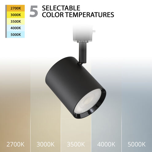 Charge 1 Light 120 Black Track Lighting Ceiling Light, WAC Limited