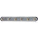 Essentials - 712x 6 Light 36 inch Satin Nickel Bath Vanity Wall Light