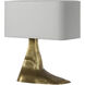 Anne-Marie Barton Terra-Forma 22.75 inch 8.00 watt Museum Brass Left Table Lamp Portable Light