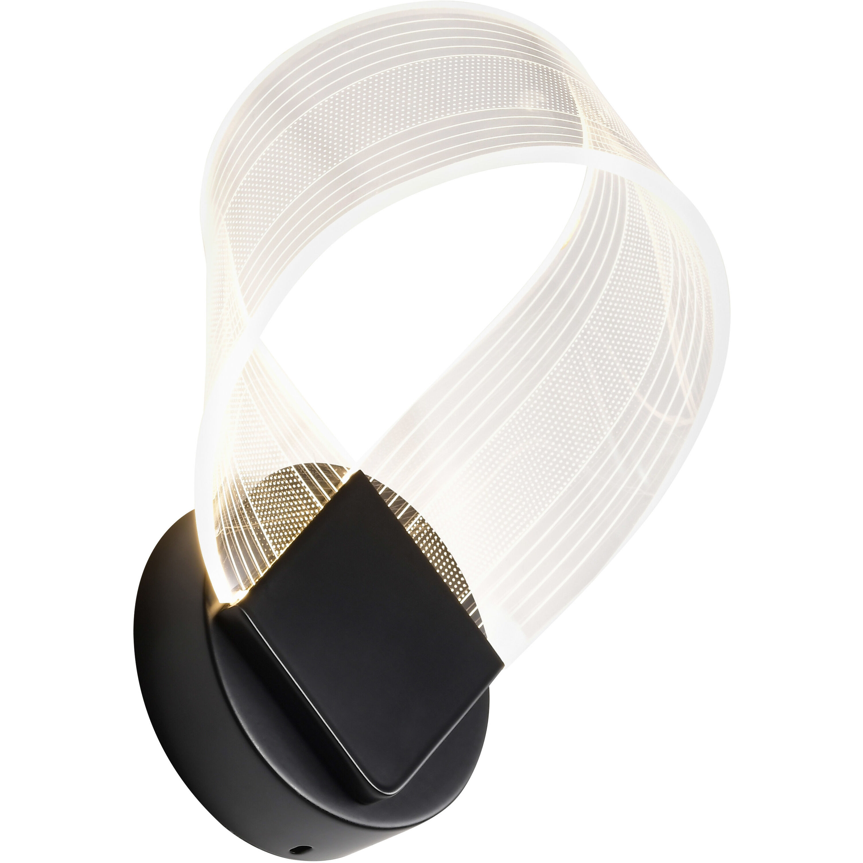 Barnett LED 7.5 inch Matte Black Vanity Light Wall Light