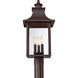 Chancellor 3 Light 22 inch Copper Bronze Post Lantern