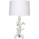 Sycamore 28 inch 150.00 watt Matte White Resin Table Lamp Portable Light