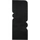 Atomic Matte Black Bookcase
