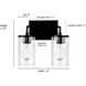 Beverlly 2 Light 13 inch Matte Black Bathroom Vanity Light Wall Light