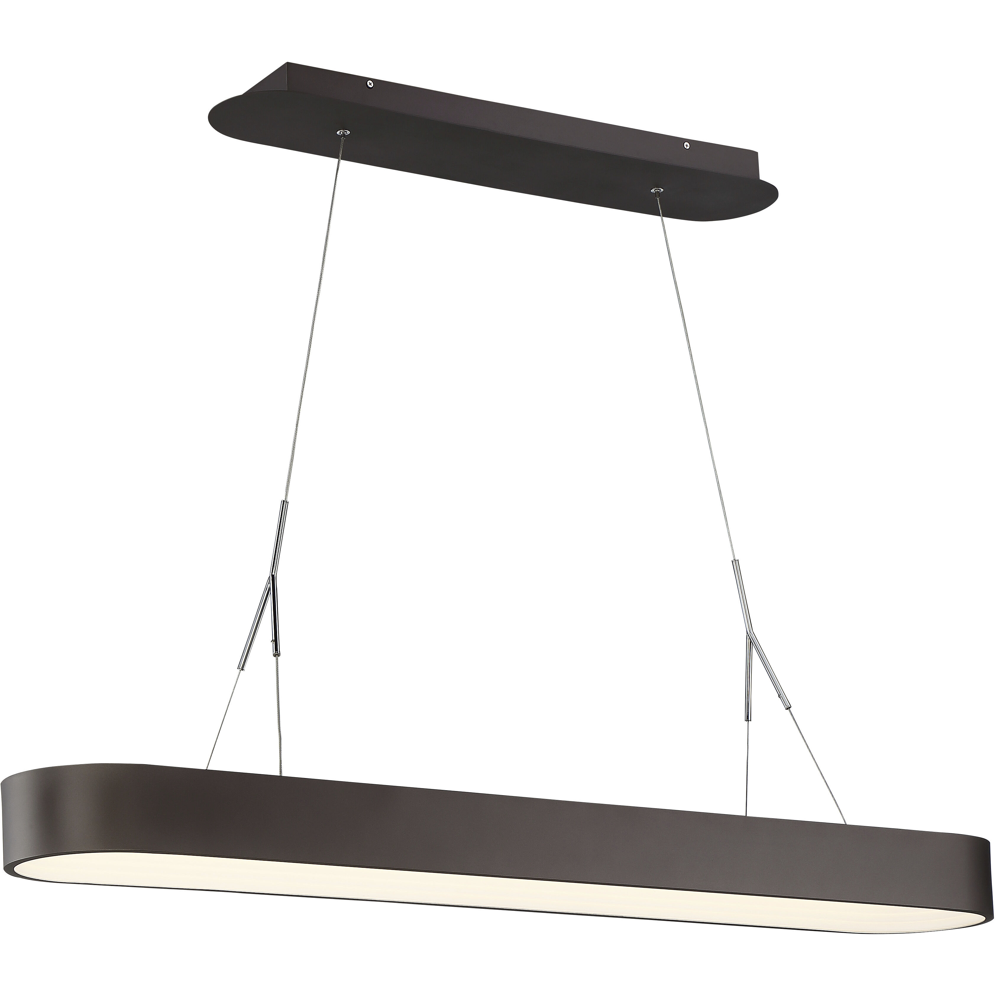 Step Up LED 33.5 inch Bronze Pendant Ceiling Light