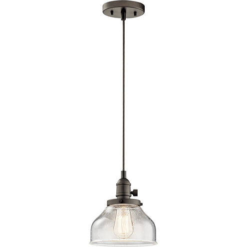 Avery 1 Light 8 inch Olde Bronze Mini Pendant Ceiling Light