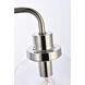 Hanson 3 Light 28 inch Polish Nickel Bath Sconce Wall Light