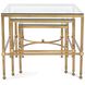 Bonnifait 22 X 18.25 inch Antique Bronze Nesting Tables