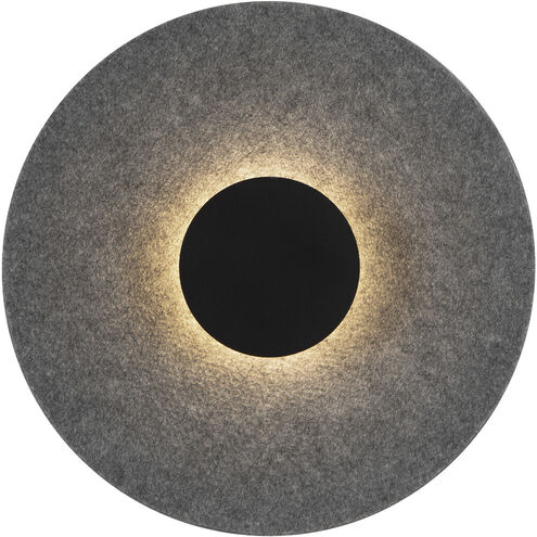 Cruz Wall Sconce Wall Light in Felt - Gray, Felt Shade