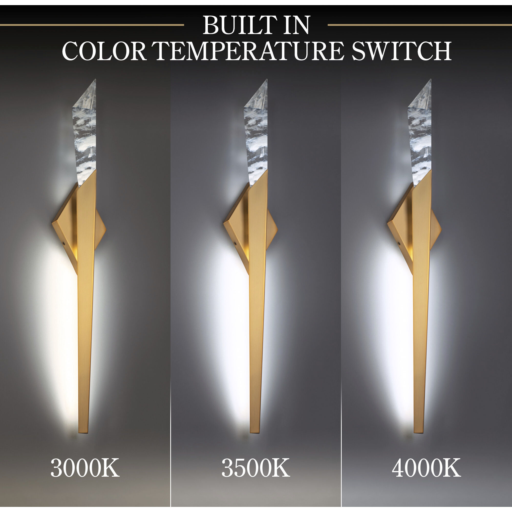 Solitude LED 5 inch Aged Brass Wall Sconce Wall Light, Beyond