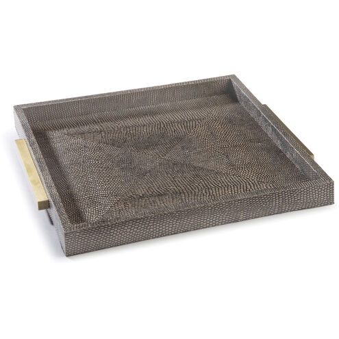 Boutique Vintage Brown Serving Tray, Square