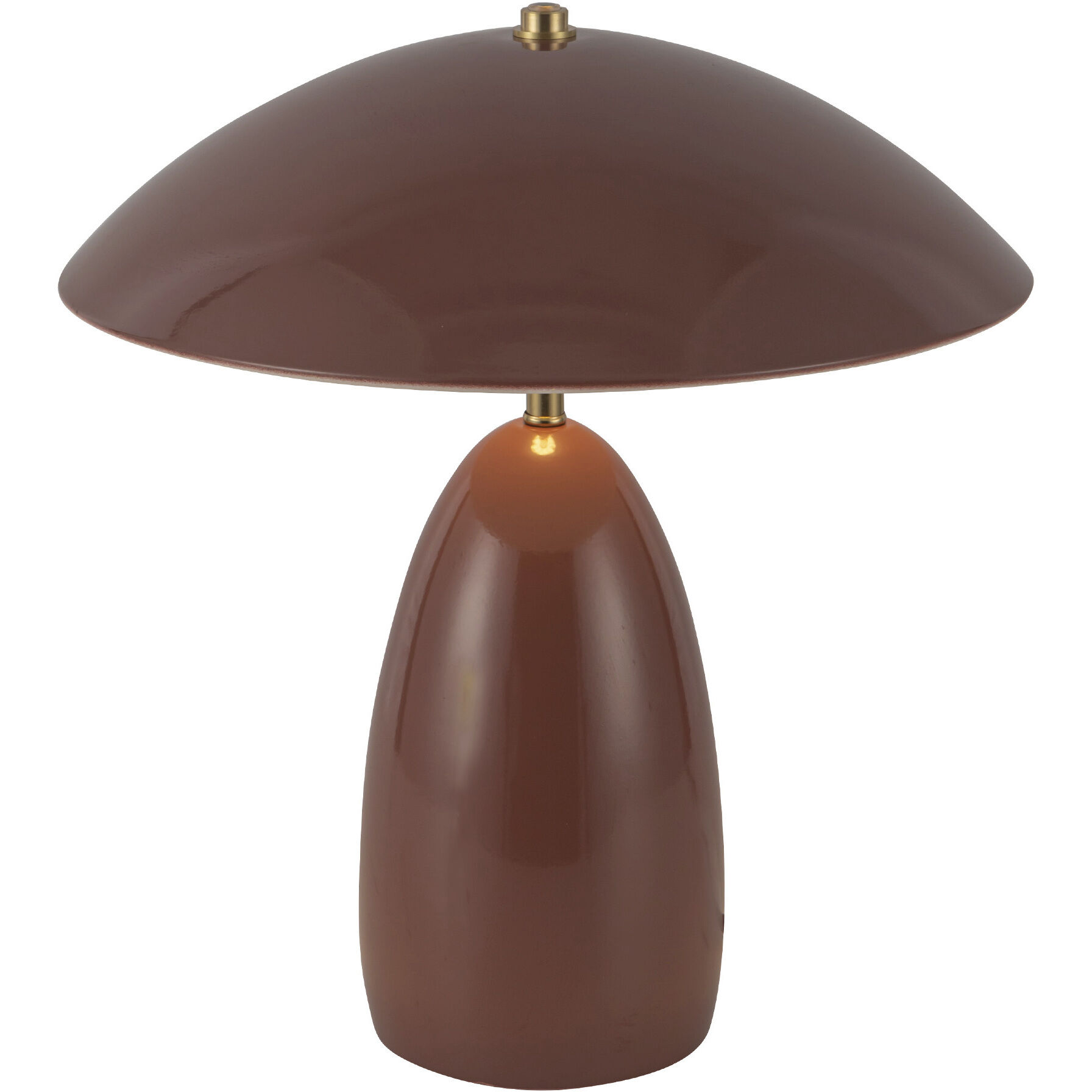 Alora Mood Poppy 13.88 inch 8.00 watt Burgundy Table Lamp Portable Light