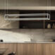 Plaza LED 47.25 inch Brushed Nickel Linear Pendant Ceiling Light