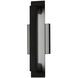 Catalina LED 15 inch Matte Black Outdoor Wall Sconce