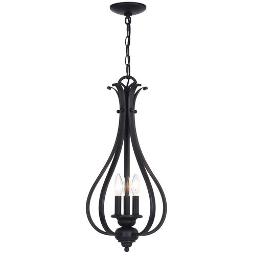 Monrovia 3 Light 11.25 inch Oil Rubbed Bronze Pendant Ceiling Light