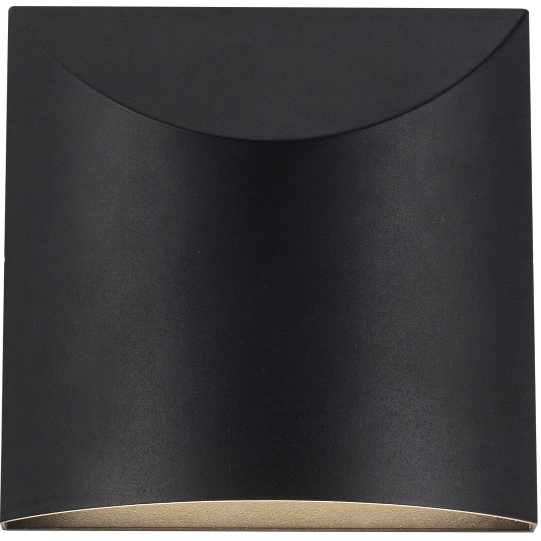 Lenox LED 7.75 inch Black Exterior Wall Sconce