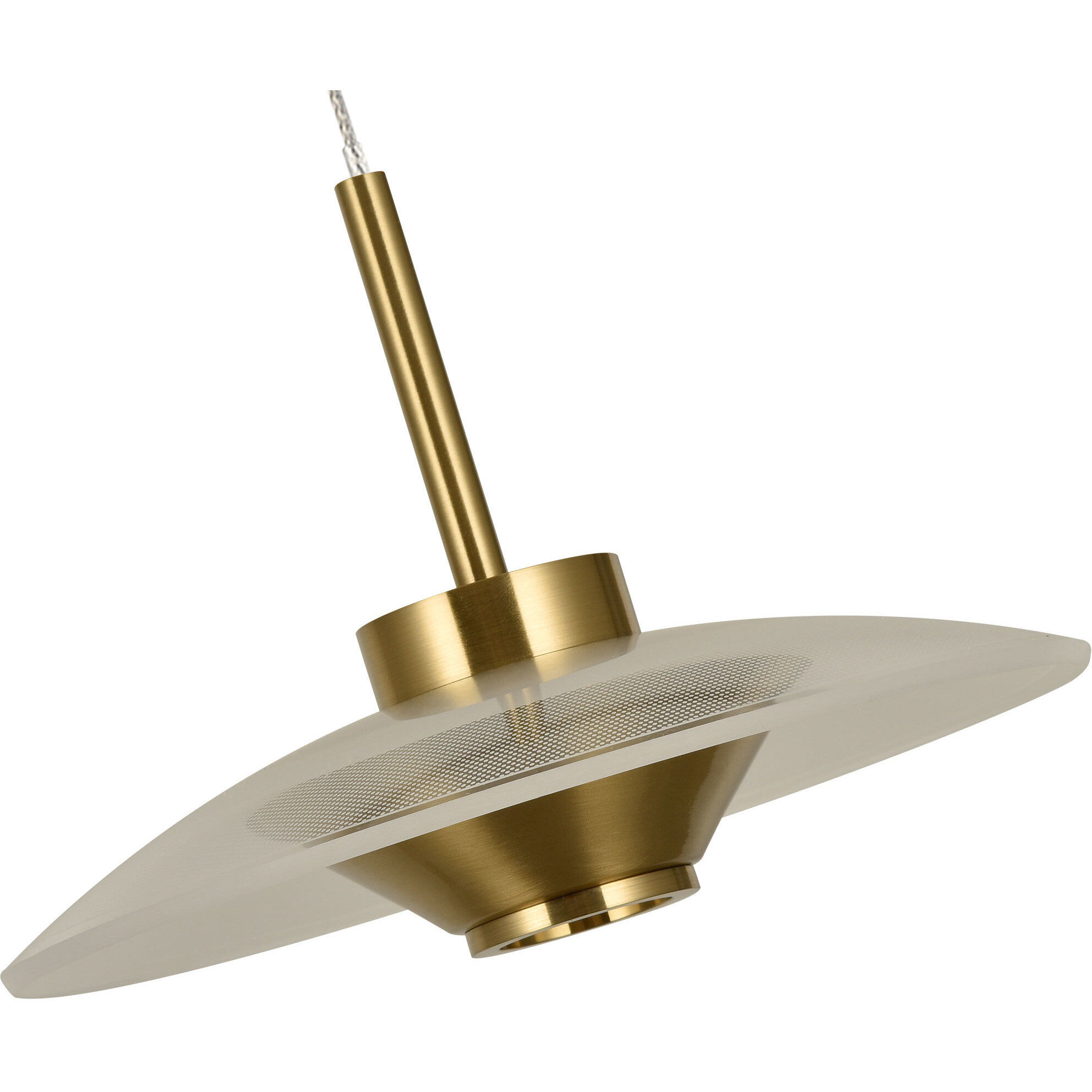 Ferrara Series 15.75 inch Antique Brass Pendant Ceiling Light, Artisan Collection
