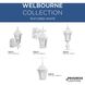 Welbourne 1 Light 22 inch Textured White Outdoor Post Lantern in Clear Beveled, Standard