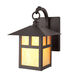 Montclair Mission 1 Light 11 inch Bronze Outdoor Wall Lantern