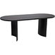 Concave 80 X 32 inch Matte Black Dining Table
