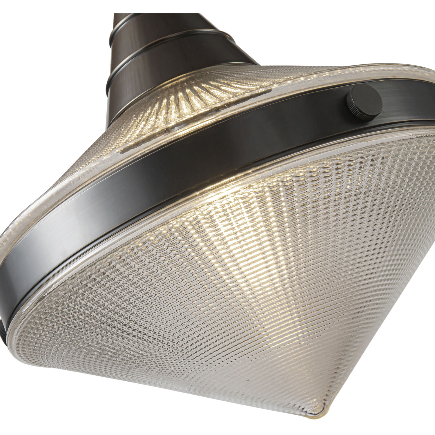 Willard 2 Light 40.63 inch Urban Bronze/Prismatic Glass Linear Pendant Ceiling Light in Clear Prismatic Glass