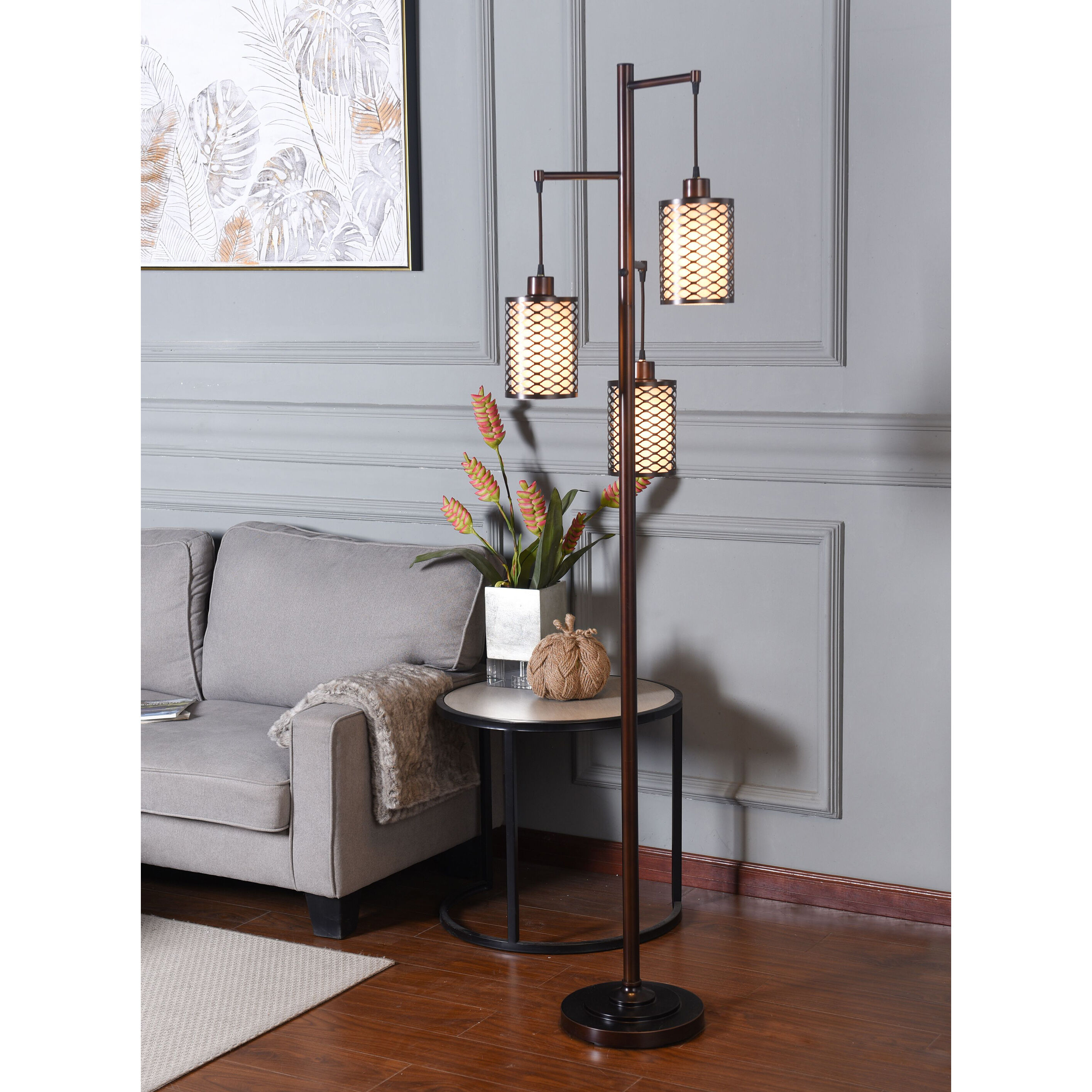 StyleCraft Home Collection L73891DS Cameron 72 inch 27 watt