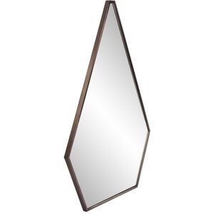 Alto 33 X 24 inch Brass Mirror